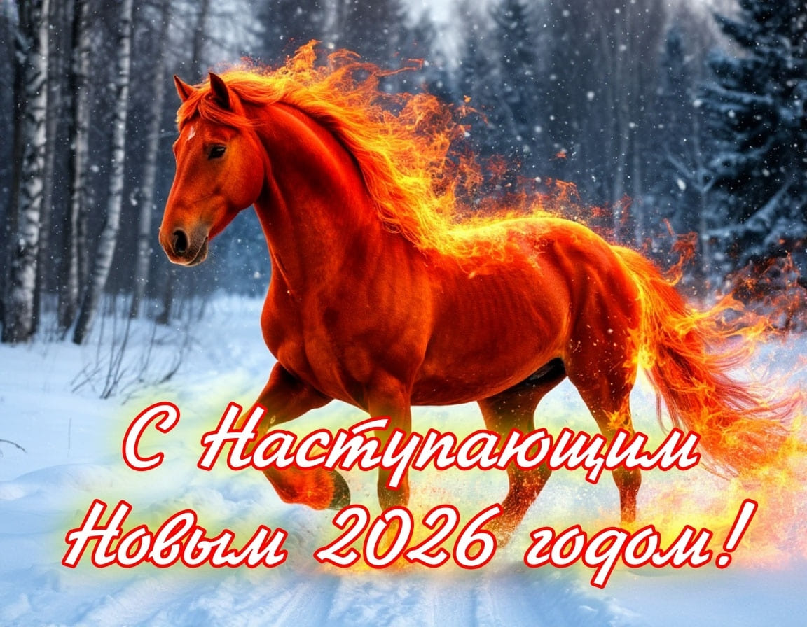 с Новым 2026 годом
